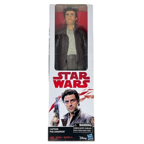 Star Wars: The Last Jedi 12-inch Captain Poe Dameron Figure - Picture 1 of 4